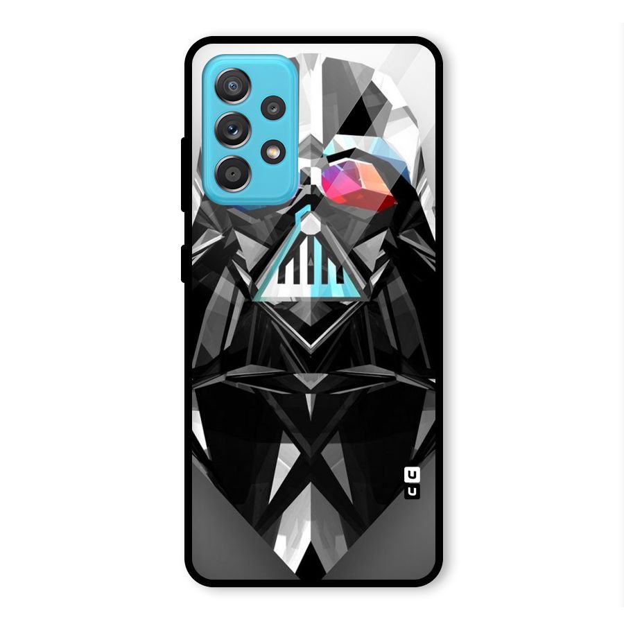 Crystal Robot Glass Back Case for Galaxy A52