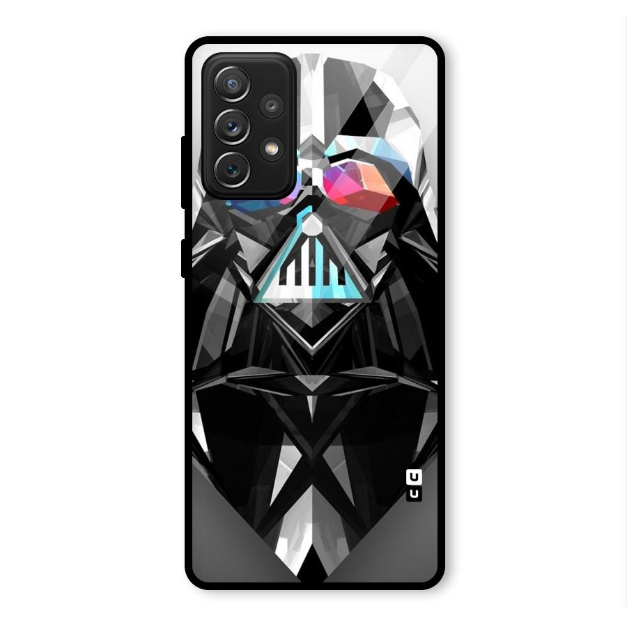 Crystal Robot Glass Back Case for Galaxy A72