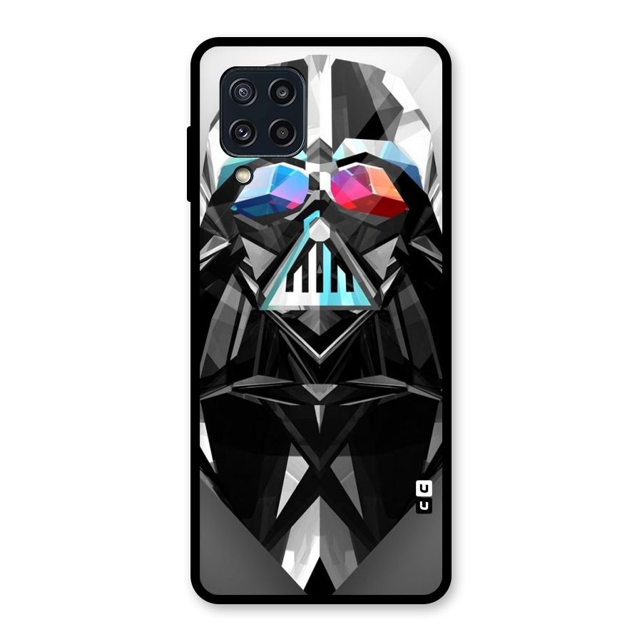 Crystal Robot Glass Back Case for Galaxy M32
