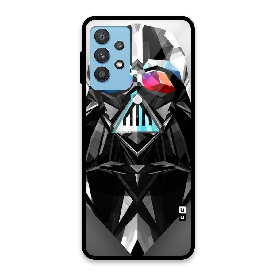 Crystal Robot Glass Back Case for Galaxy M32 5G