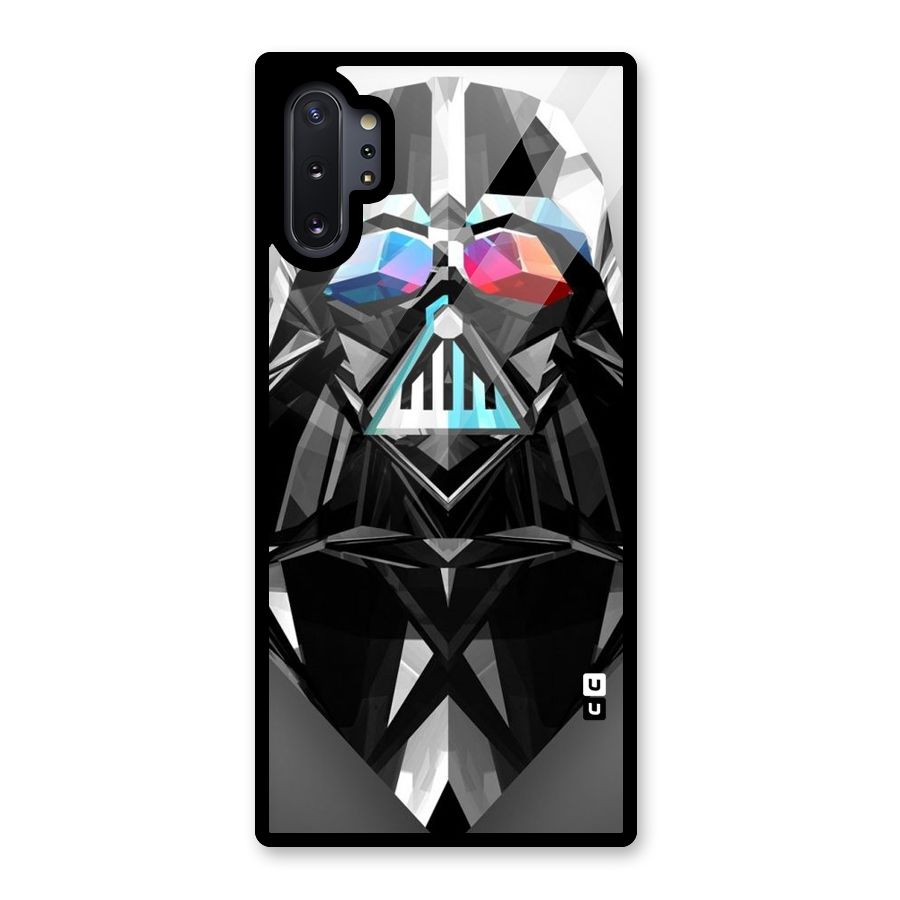 Crystal Robot Glass Back Case for Galaxy Note 10 Plus