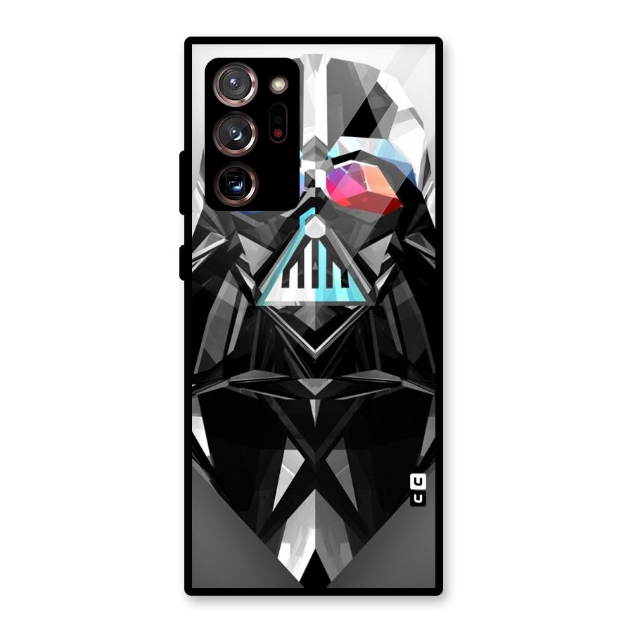 Crystal Robot Glass Back Case for Galaxy Note 20 Ultra