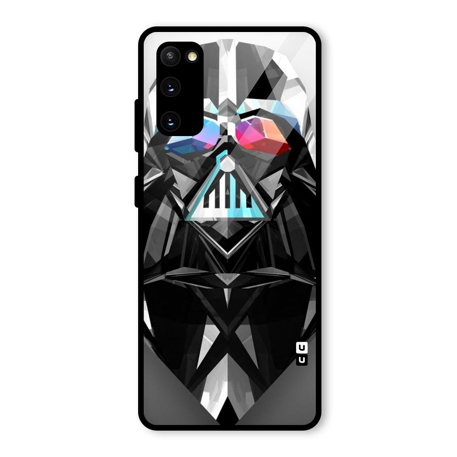 Crystal Robot Glass Back Case for Galaxy S20 FE 5G