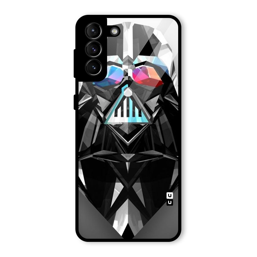 Crystal Robot Glass Back Case for Galaxy S21 Plus