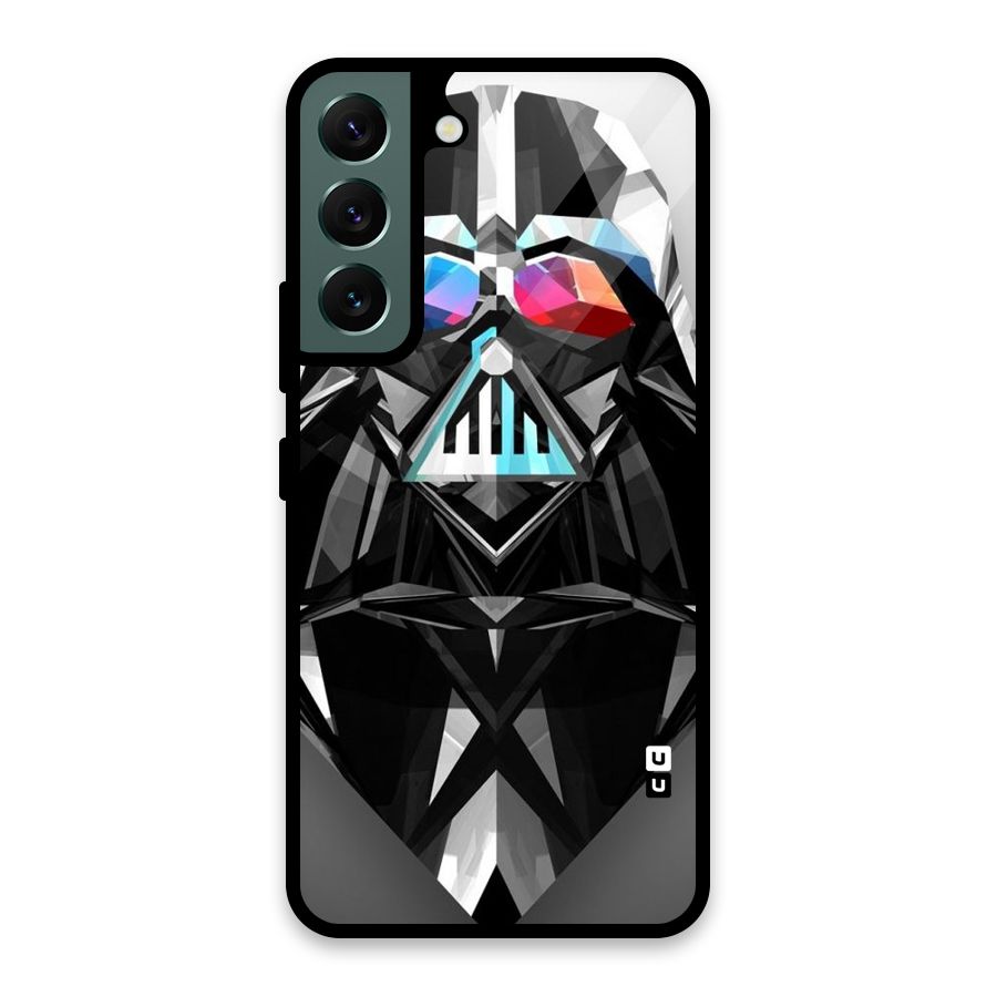 Crystal Robot Glass Back Case for Galaxy S22 5G