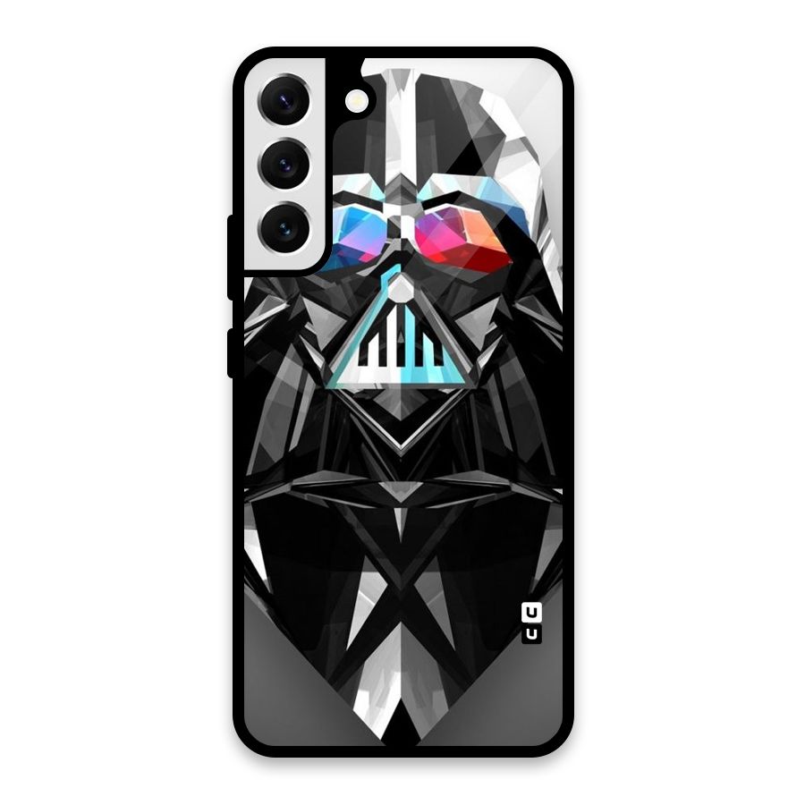 Crystal Robot Glass Back Case for Galaxy S22 Plus 5G