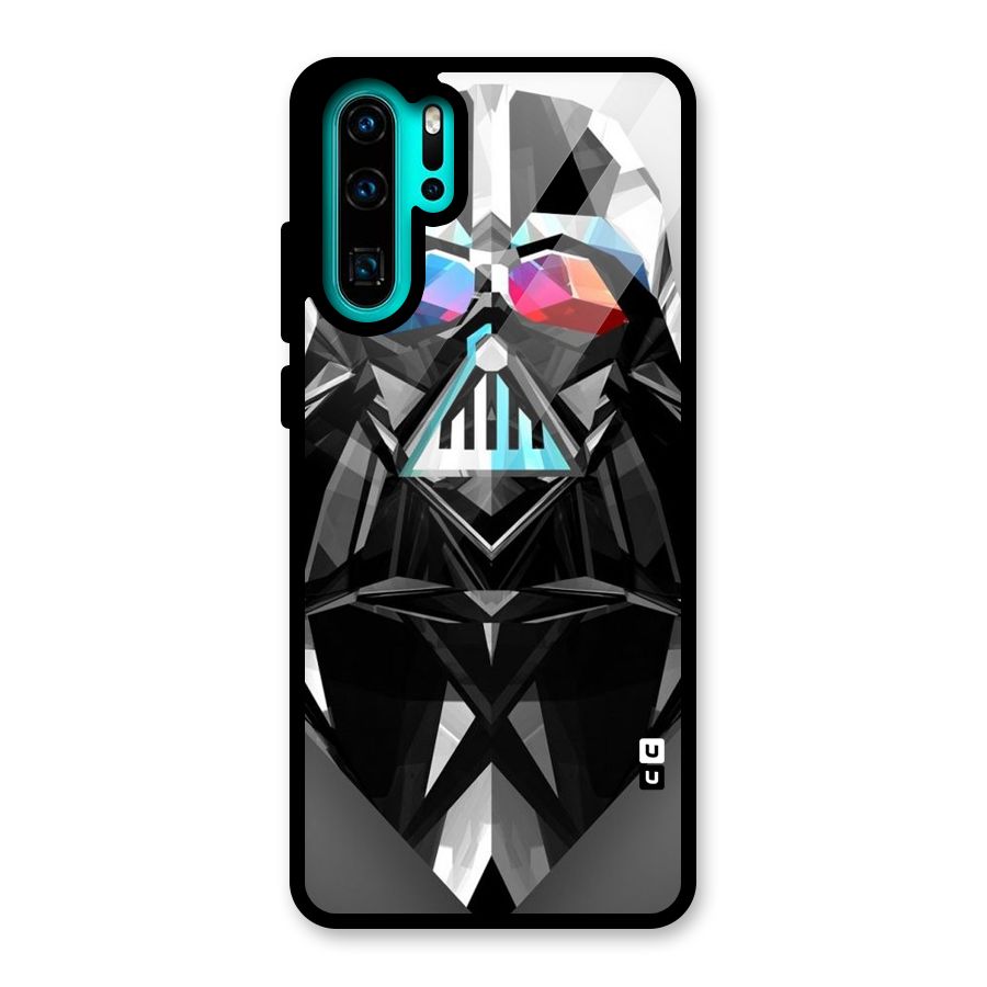 Crystal Robot Glass Back Case for Huawei P30 Pro