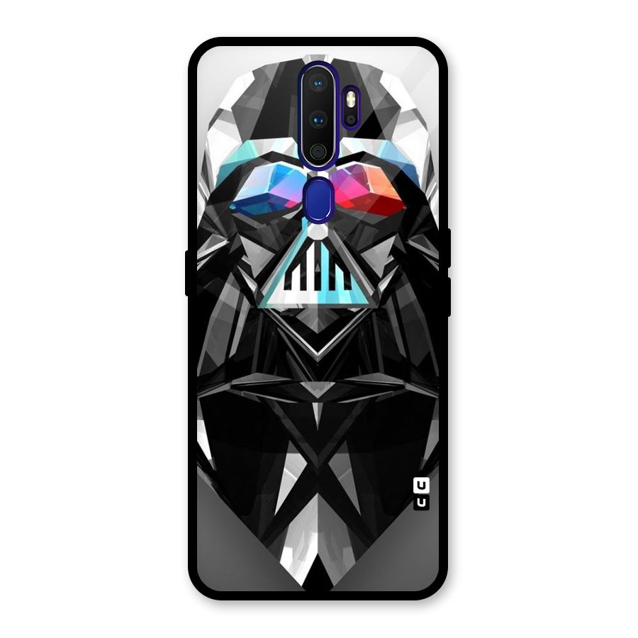 Crystal Robot Glass Back Case for Oppo A9 (2020)