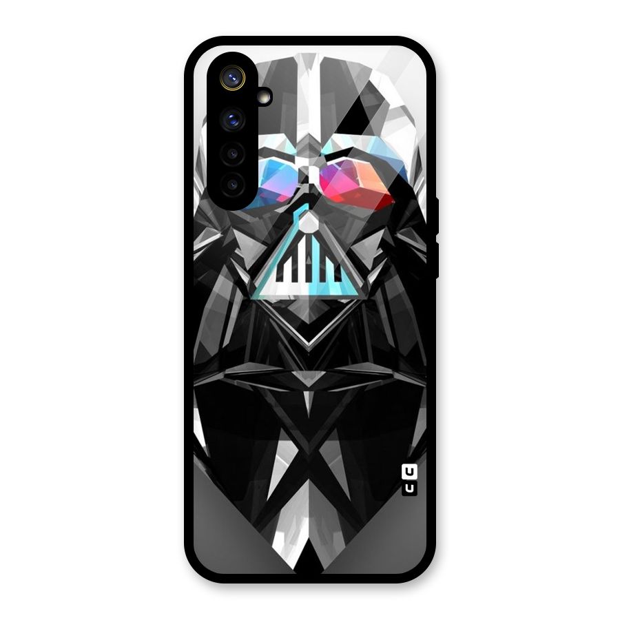 Crystal Robot Glass Back Case for Realme 6