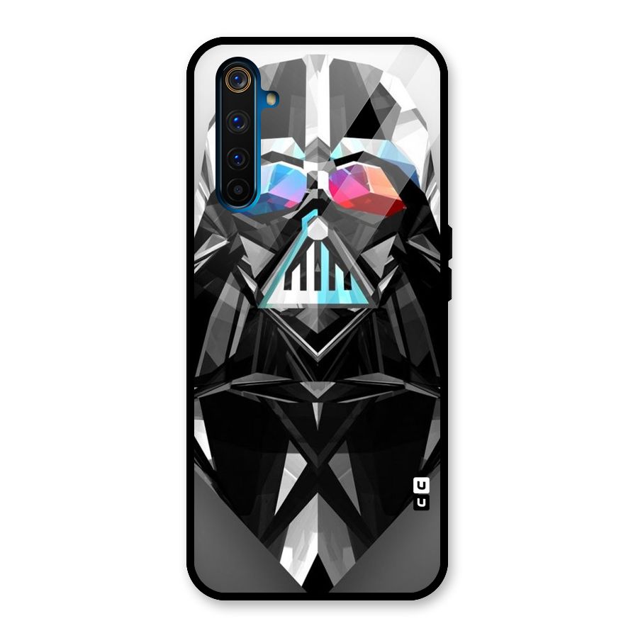 Crystal Robot Glass Back Case for Realme 6 Pro