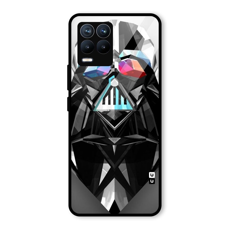 Crystal Robot Glass Back Case for Realme 8
