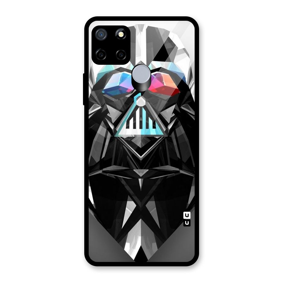 Crystal Robot Glass Back Case for Realme C15
