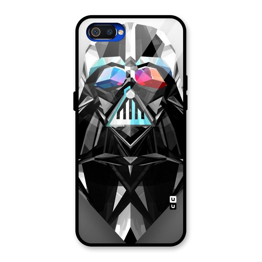 Crystal Robot Glass Back Case for Realme C2