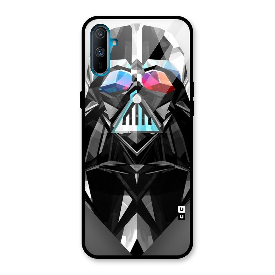 Crystal Robot Glass Back Case for Realme C3