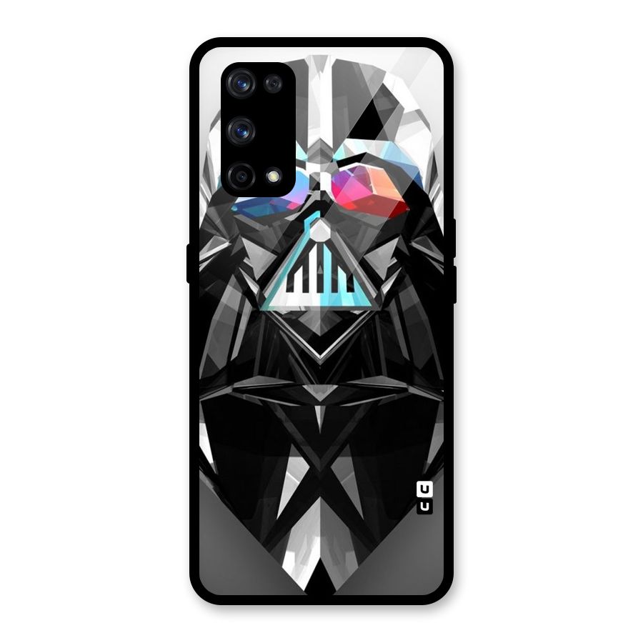 Crystal Robot Glass Back Case for Realme X7 Pro