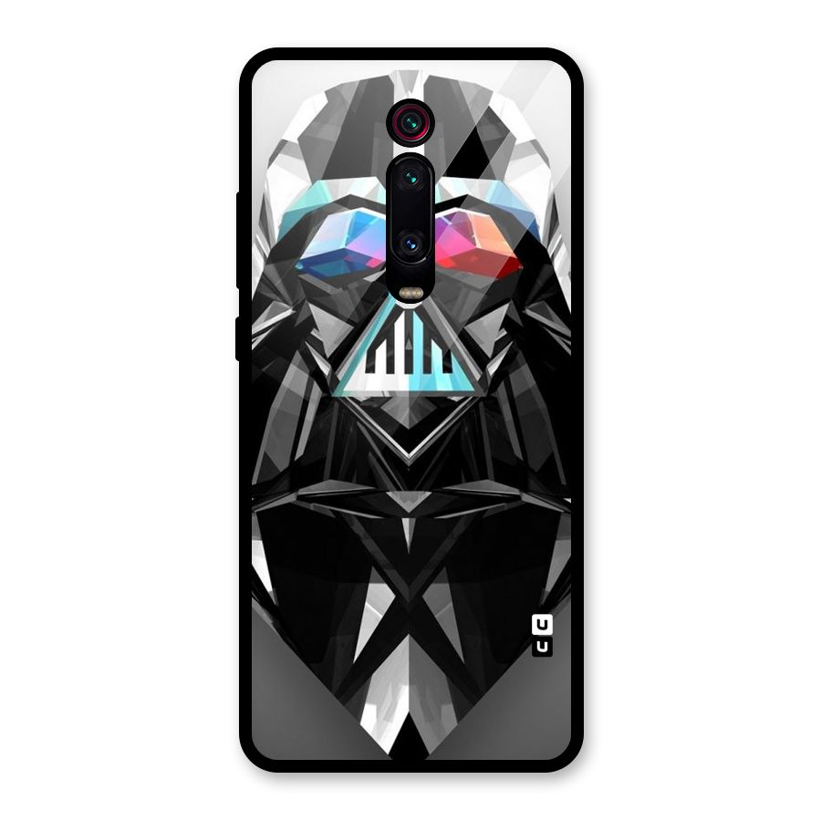 Crystal Robot Glass Back Case for Redmi K20 Pro