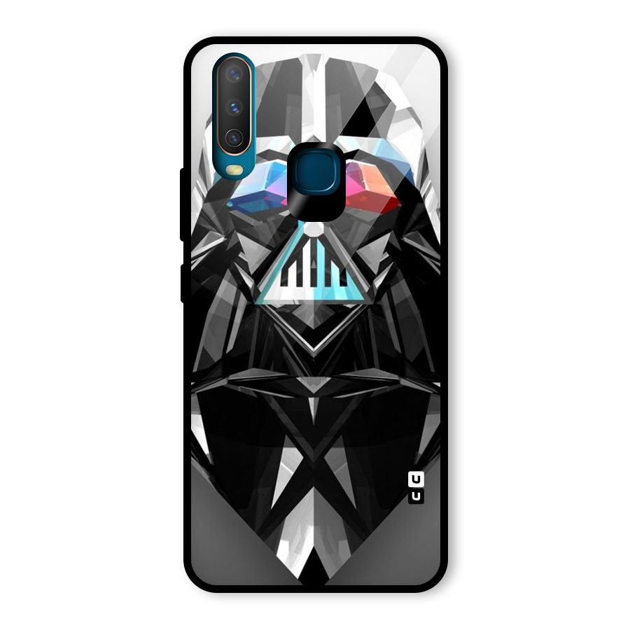 Crystal Robot Glass Back Case for Vivo U10