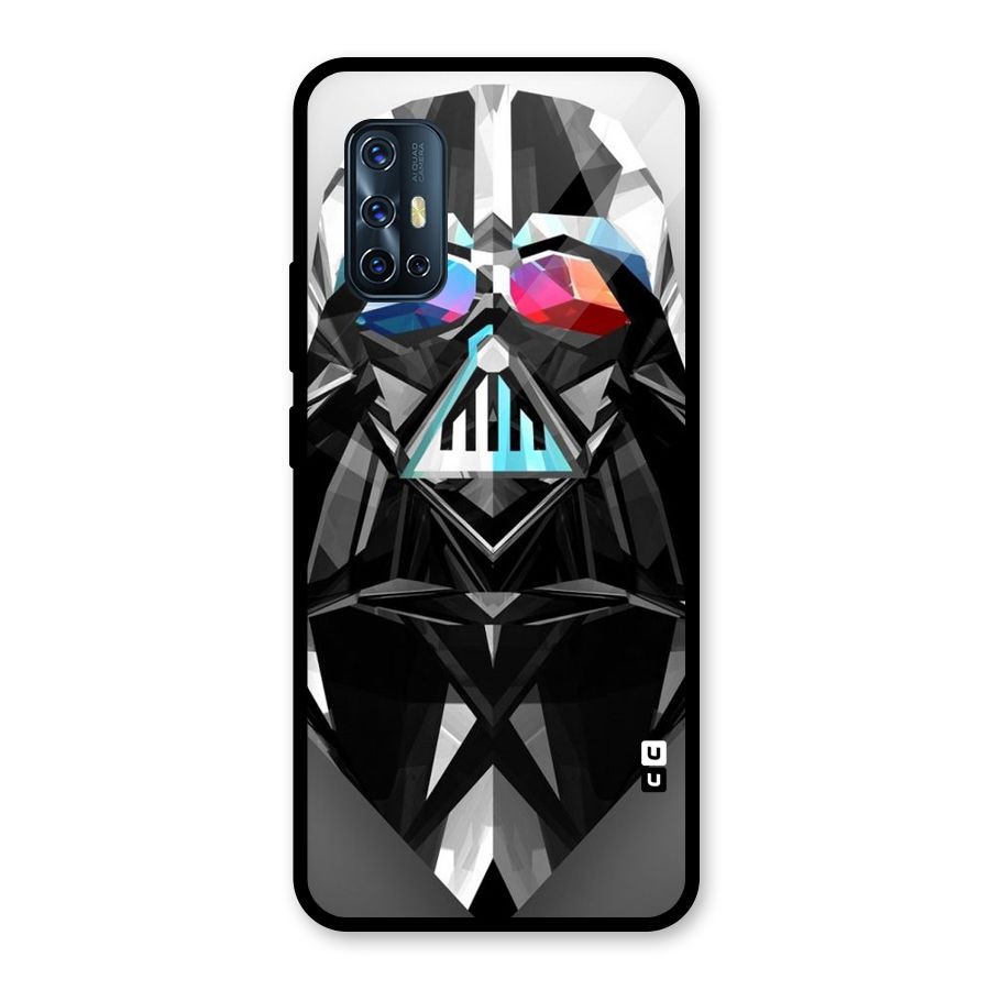 Crystal Robot Glass Back Case for Vivo V17
