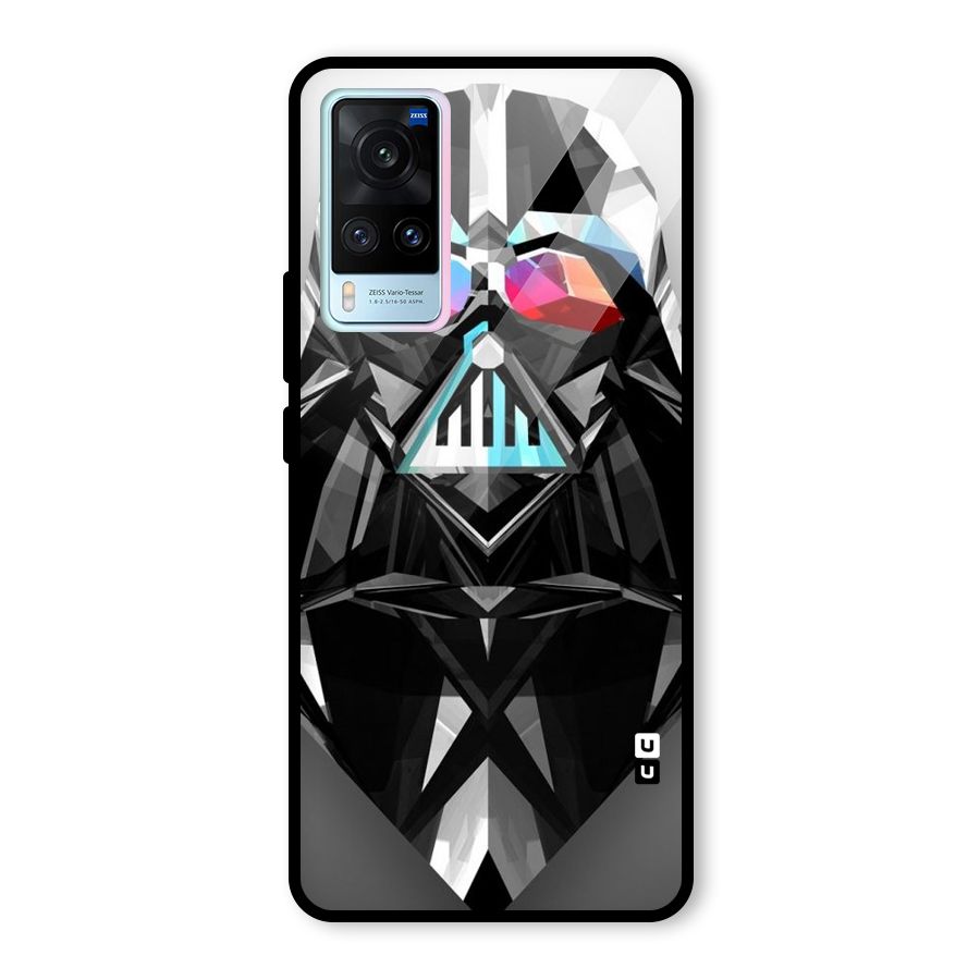 Crystal Robot Glass Back Case for Vivo X60