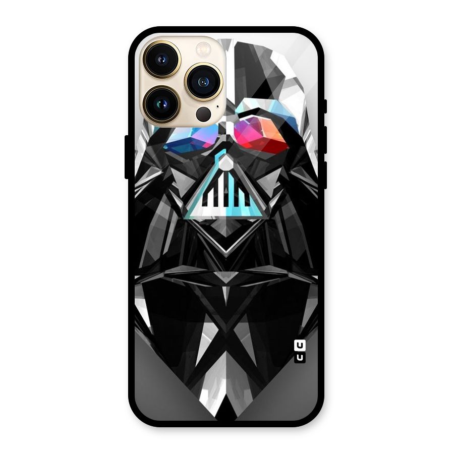 Crystal Robot Glass Back Case for iPhone 13 Pro Max