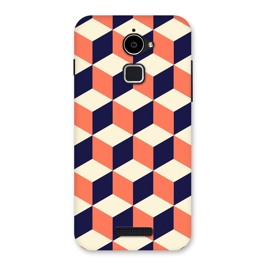 Cube Pattern Back Case for Coolpad Note 3 Lite