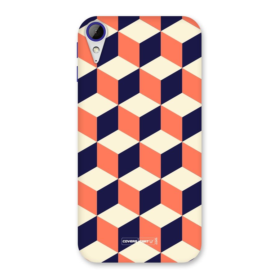 Cube Pattern Back Case for Desire 830