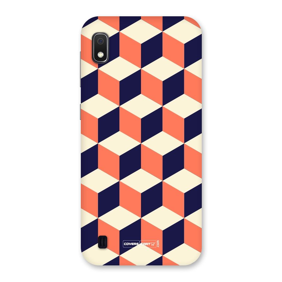 Cube Pattern Back Case for Galaxy A10