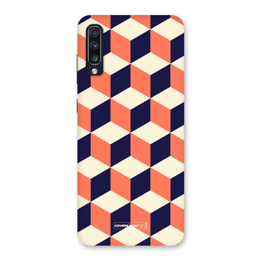 Cube Pattern Back Case for Galaxy A70