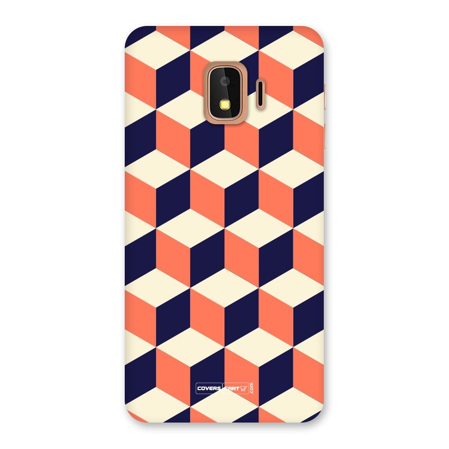 Cube Pattern Back Case for Galaxy J2 Core