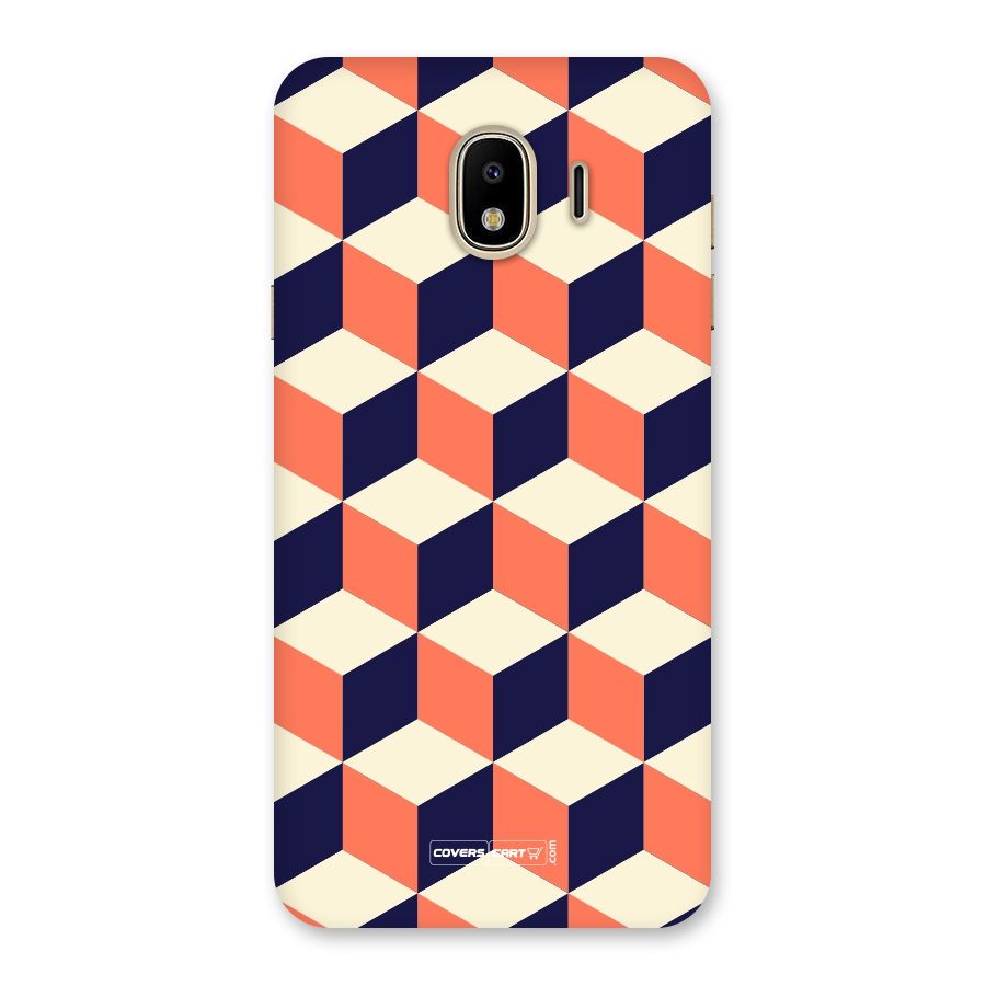Cube Pattern Back Case for Galaxy J4