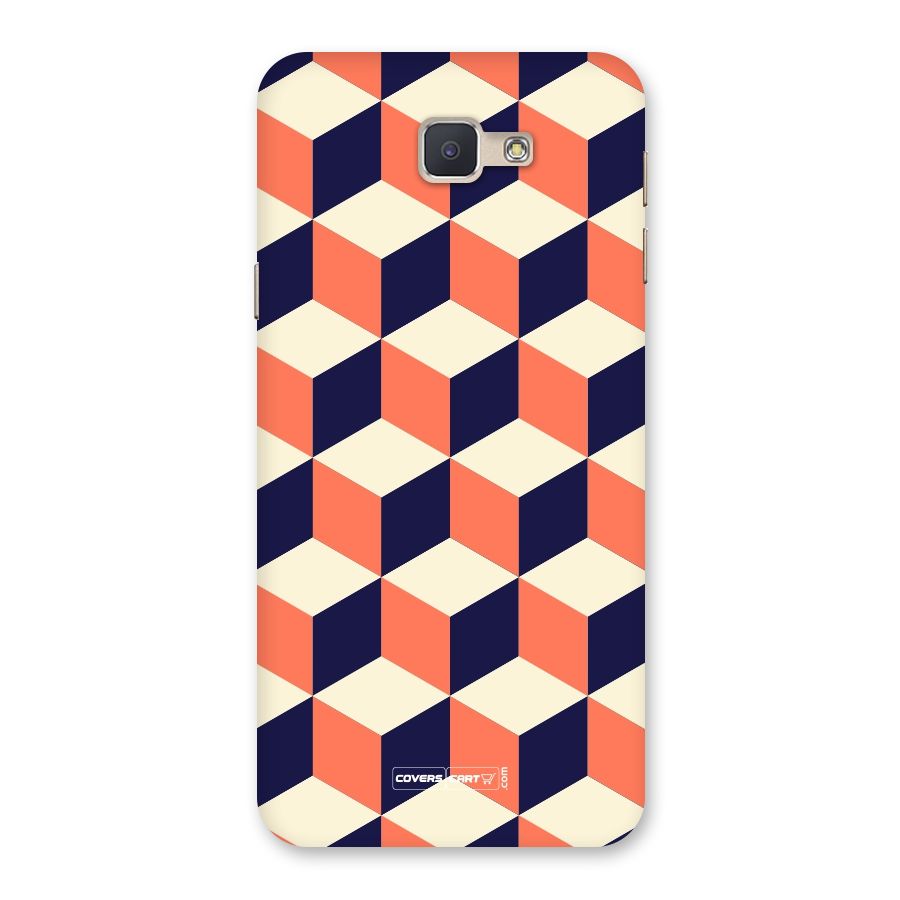 Cube Pattern Back Case for Galaxy J5 Prime