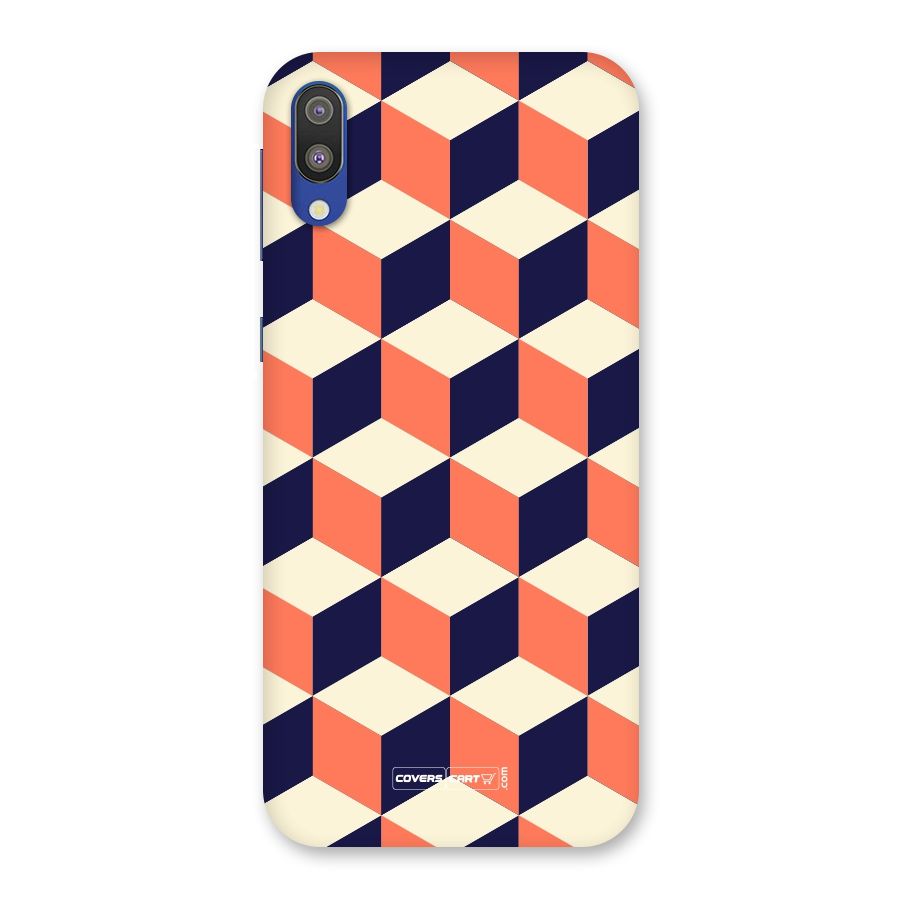 Cube Pattern Back Case for Galaxy M10