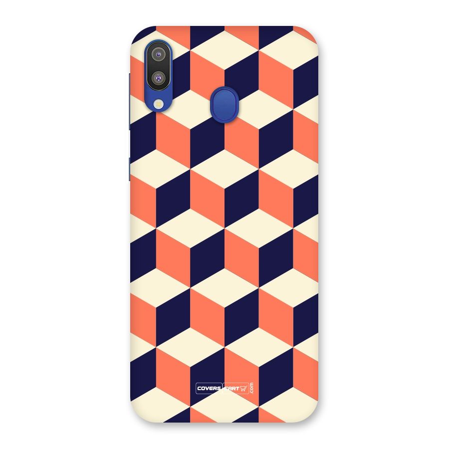 Cube Pattern Back Case for Galaxy M20