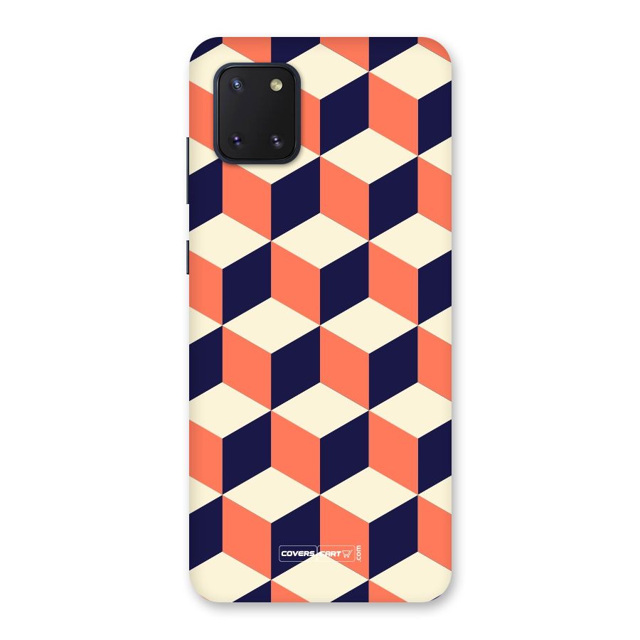 Cube Pattern Back Case for Galaxy Note 10 Lite