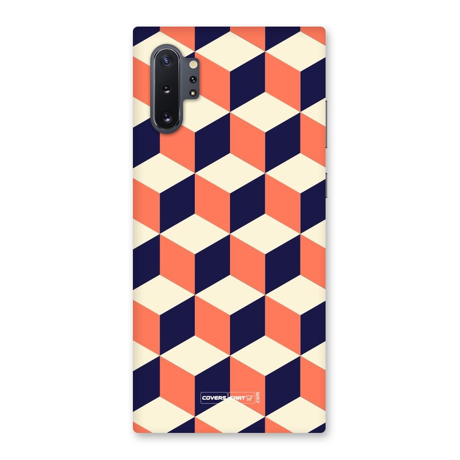 Cube Pattern Back Case for Galaxy Note 10 Plus