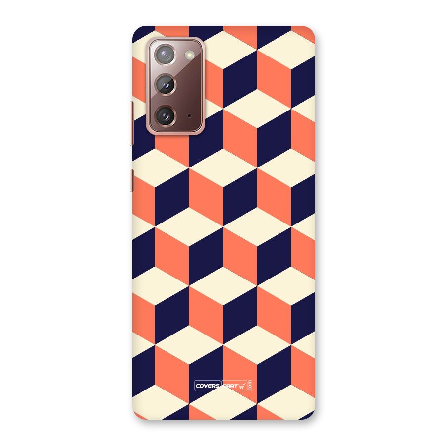 Cube Pattern Back Case for Galaxy Note 20