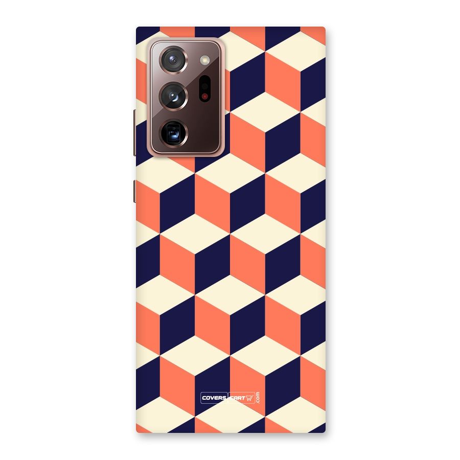 Cube Pattern Back Case for Galaxy Note 20 Ultra