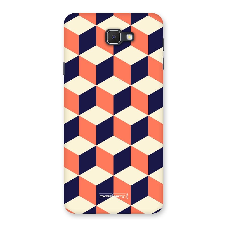Cube Pattern Back Case for Galaxy On7 2016