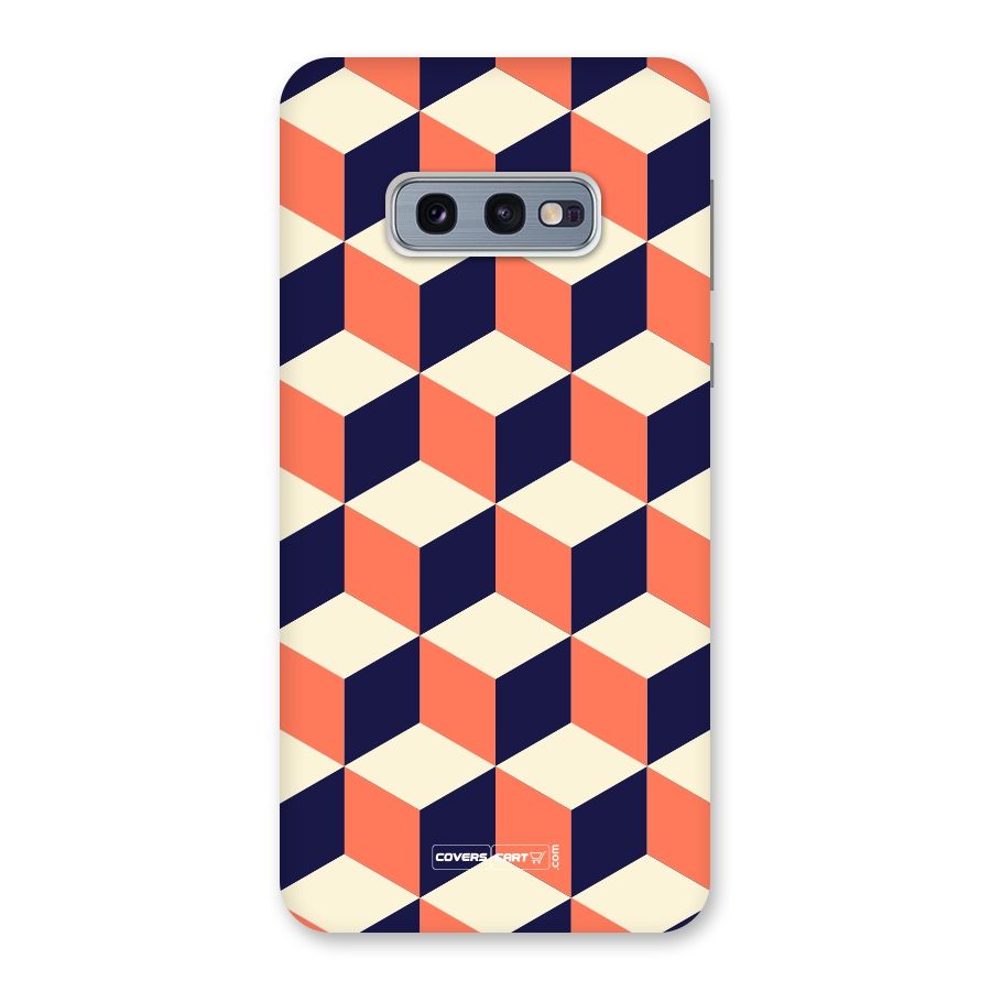Cube Pattern Back Case for Galaxy S10e