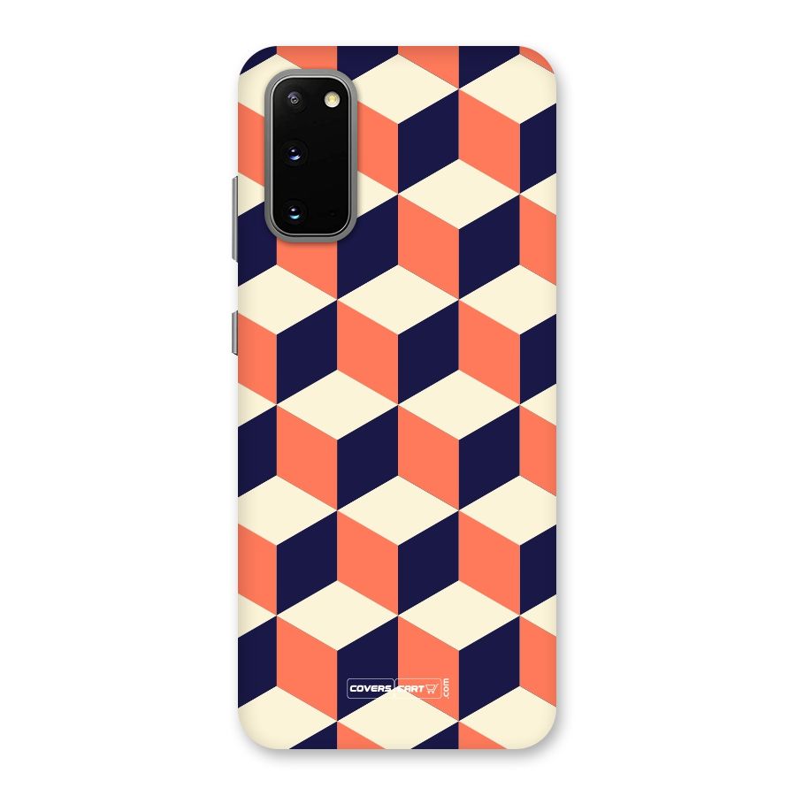 Cube Pattern Back Case for Galaxy S20