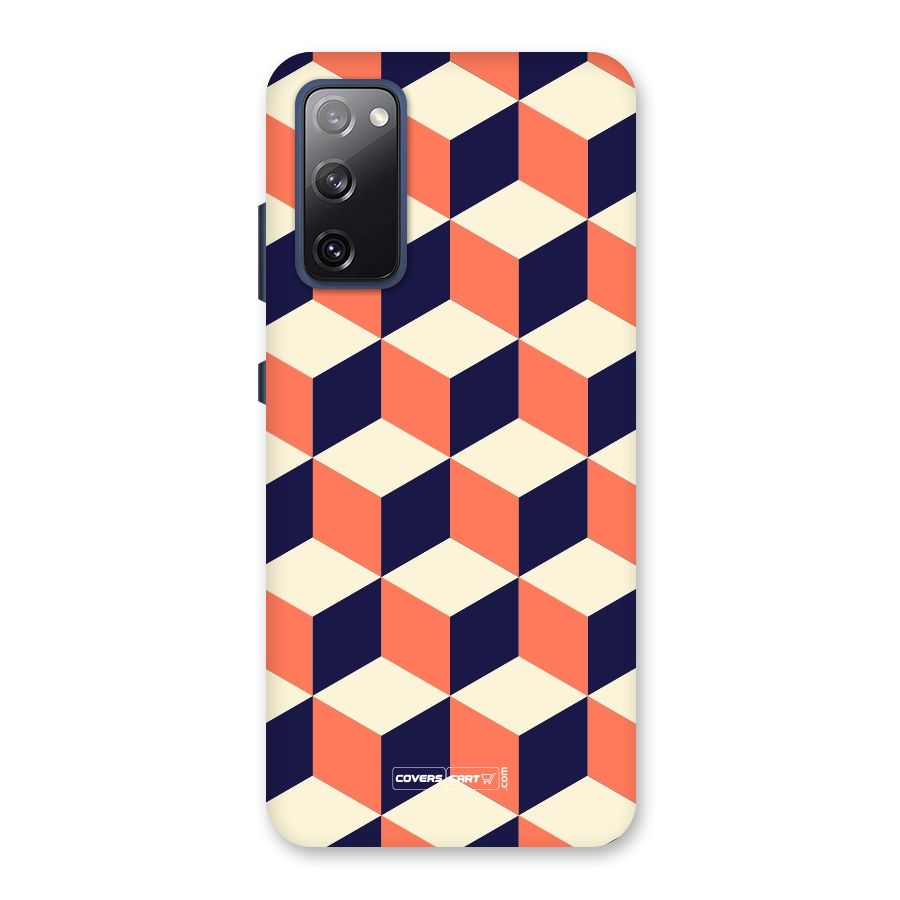 Cube Pattern Back Case for Galaxy S20 FE