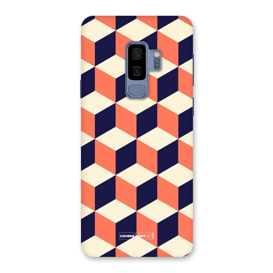 Cube Pattern Back Case for Galaxy S9 Plus