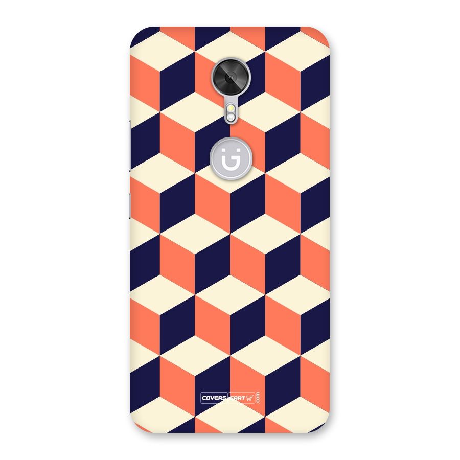 Cube Pattern Back Case for Gionee A1