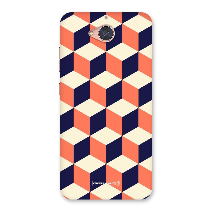 Cube Pattern Back Case for Gionee S6 Pro