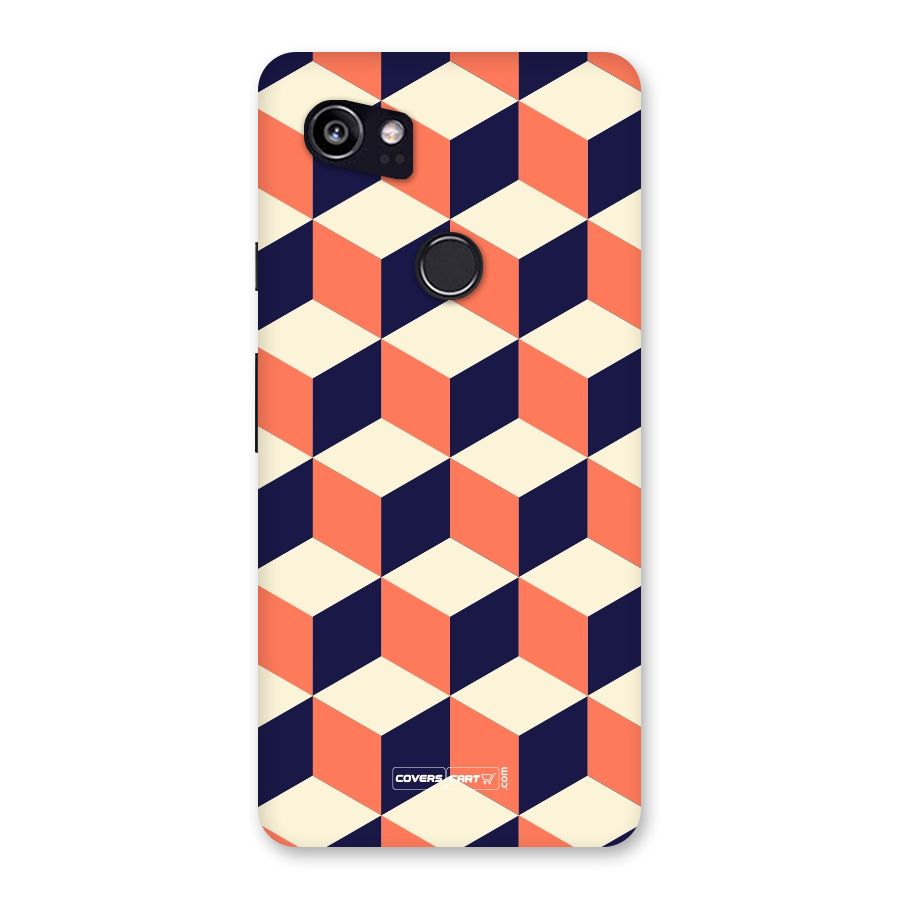 Cube Pattern Back Case for Google Pixel 2 XL