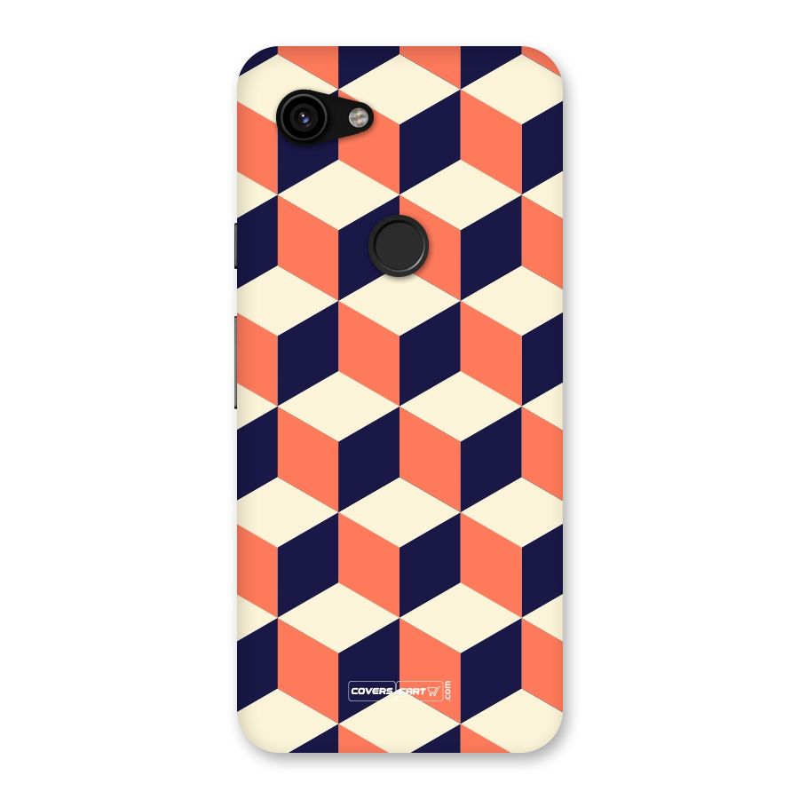 Cube Pattern Back Case for Google Pixel 3a