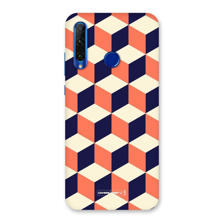 Cube Pattern Back Case for Honor 20i