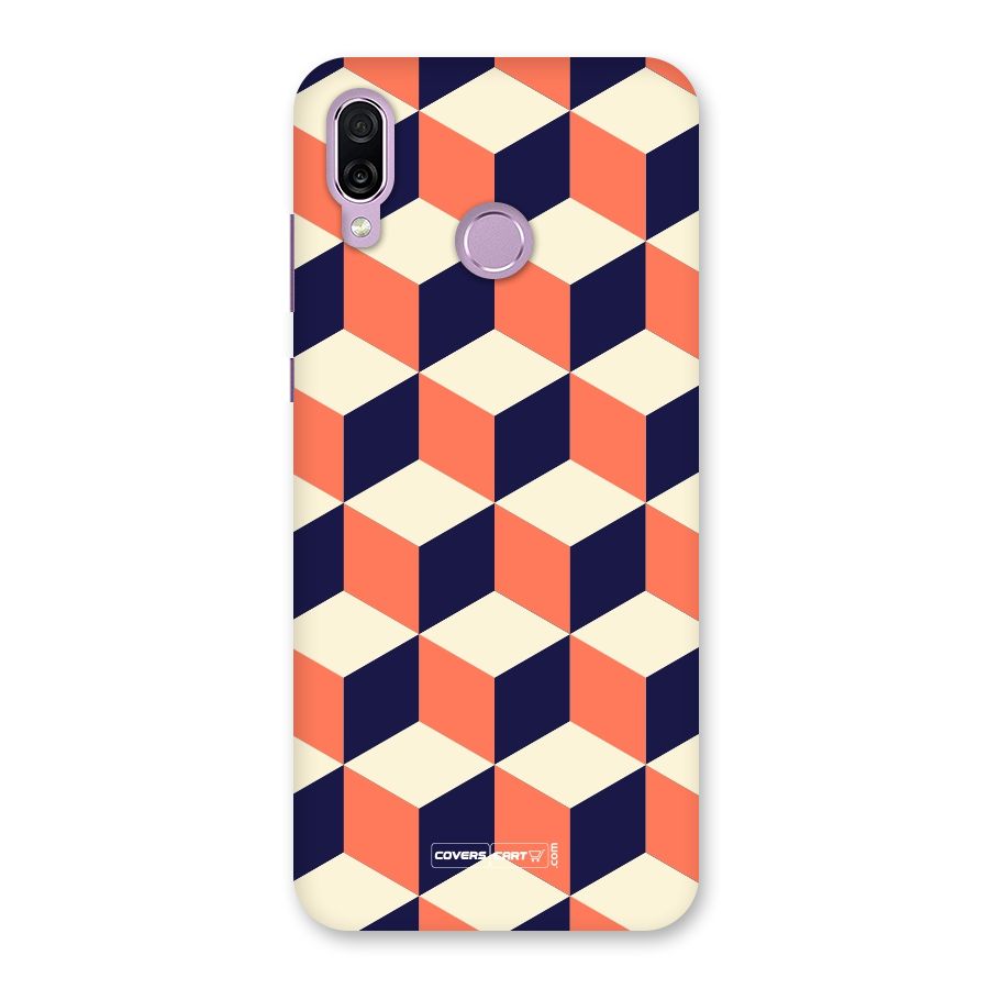 Cube Pattern Back Case for Honor Play