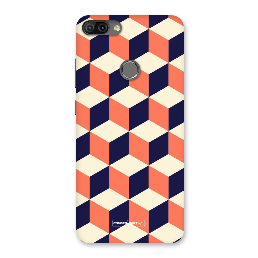 Cube Pattern Back Case for Infinix Hot 6 Pro