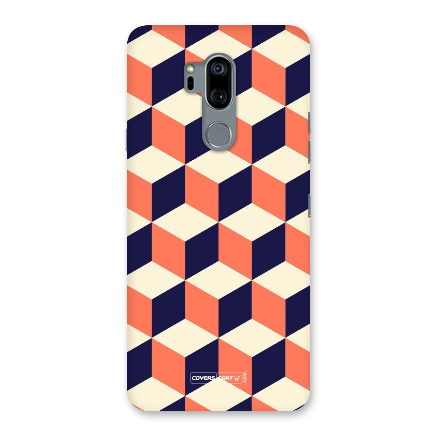 Cube Pattern Back Case for LG G7